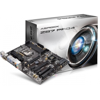 Placa de baza ASRock Z87 Pro4 Socket 1150 Intel Z87 4x DDR3 HDMI ATX