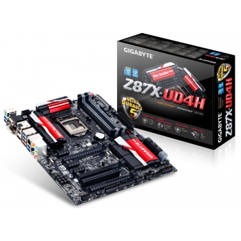 Placa de baza Gigabyte GA-Z87X-UD4H Socket 1150 Intel Z87 4x DDR3 VGA DVI HDMI DisplayPort ATX