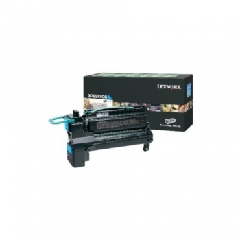 Cartus Toner Lexmark X792X1CG Cyan Extra High Yield Return Program 20000 pagini for X792