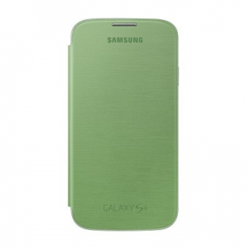 Husa Samsung Flip Cover pentru i9505 Galaxy S IV Green Lime EF-FI950BGEGWW