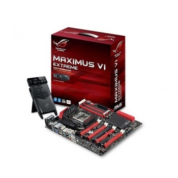 Placa de baza Asus Maximus VI Extreme Socket 1150 Chipset Intel Z87 4x DIMM DDR3 5x PCI-E x16 3.0 1x PCI-E x4 HDMI DisplayPort 6x USB 3.0 WiFi ATX