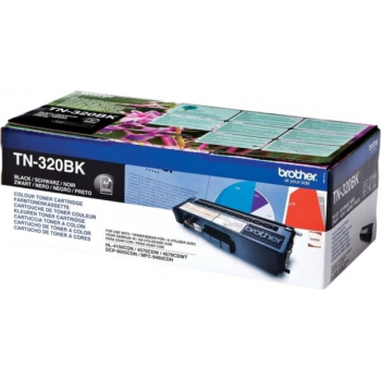 Cartus Toner Brother TN320BK Black 2500 pagini for DCP-9055CDN, HL-4140CN, HL-4150CDN, MFC-9460CDN