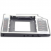 Adaptor HDD Caddy Gembird HDD/SSD MF-95-01, pentru unitati optice de tipul slot-loading sau mai subtiri de 9.5 mm