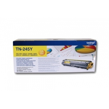 Cartus Toner Brother TN245Y Yellow 2200 Pagini for HL-3040CN, HL-3140CW, DCP-9010CN, MFC-9120CN, MFC-9320CW