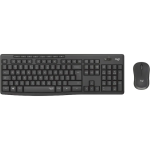 Kit wireless tastatura si mouse Logitech MK295 Silent, layout US INTL, Graphite 920-009800