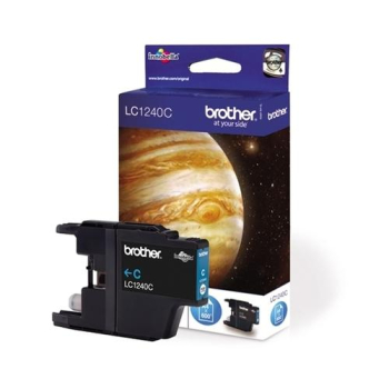 Cartus Cerneala Brother LC1240C Cyan 600 Pagini for DCP-J525W, DCP-J725DW, DCP-J925DW, MFC-J430W, MFC-J625DW, MFC-J5910DW, MFC-J6510DW, MFC-J6910DW