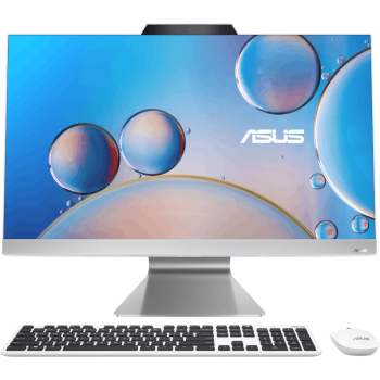 All-In-One PC ASUS F3402, 23.8 inch FHD IPS, Procesor AMD Ryzen 5 7520U 2.8GHz, 16GB RAM, 512GB SSD, Radeon 610M, Camera Web, no OS F3402WFAK-WA0050
