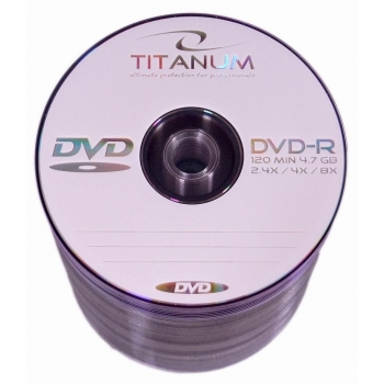 DVD-R TITANUM [ spindle 100 | 4.7GB | 8x ] 1068 - 5905784763064