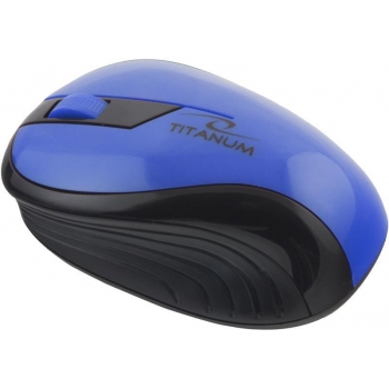 TITANUM Wireless Optical Mouse 3D TM114B RAINBOW | 2.4 GHz | 1000 DPI |Albastru TM114B - 5901299904763