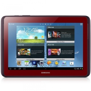 Tableta Samsung Galaxy Note 10.1 N8000 Garnet Red 3G ARM Cortex A9 Quad Core 1.4GHz 10.1" 1280x800 2GB RAM memorie interna 16GB Android 4.0 SAMN800016GBRED