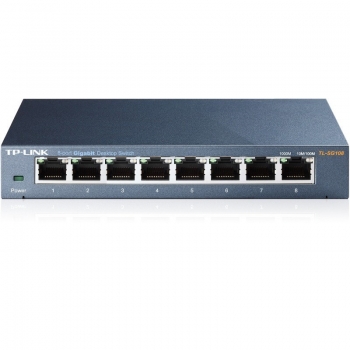 Switch TP-LINK TL-SG108 8xRJ-45 10/100/1000Mbps