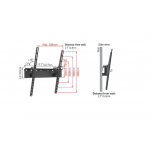 SUPORT LCD TV 13"-58" BARKAN E314