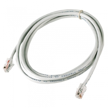 Patch cord Spacer Cat. 5E, UTP, 0.5m, alb SP-PT-CAT5-0.5M