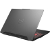 Laptop ASUS Gaming 15.6'' TUF A15 FA507NUR, FHD 144Hz, Procesor AMD Ryzen 7 7435HS (16M Cache, up to 4.5 GHz), 16GB DDR5, 512GB SSD, GeForce RTX 4050 6GB, No OS, Mecha Gray FA507NUR-LP003