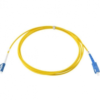 Patch cord fibra optica Braun Group SC/PC-LC/PC SM 9/125 DUPLEX 3M GALBEN