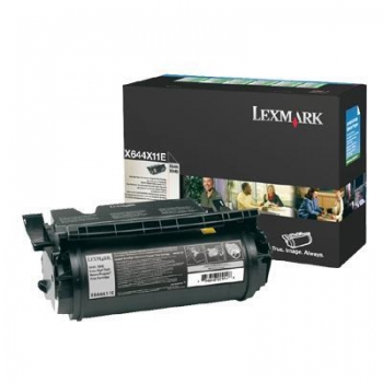 Cartus Toner Lexmark X644X11E Black Return Program 32000 pagini for X644E, X646DTE, X646E, X646EF