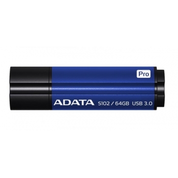 Memorie USB ADATA DashDrive Elite S102 Pro 64GB USB 3.0 Blue AS102P-64G-RBL