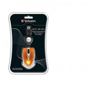 VERBATIM MOUSE MINI OPTICAL TRAVEL VOLC