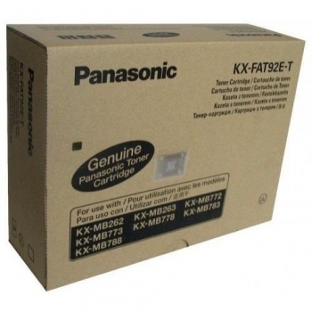 Pachet Cartus Toner Panasonic FAT92E-T 3 Bucati Black 3x2000 Pagini for KX-MB 263, KX-MB 773, KX-MB 783