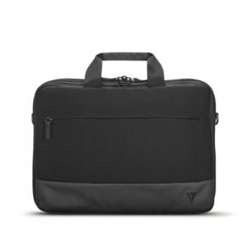 Geanta V7 Professional Eco-Friendly Frontloading pentru laptop de 13inch, Black CCP13-ECO-BLK