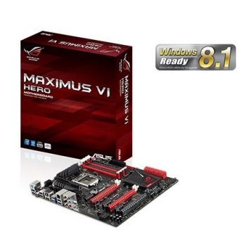 Placa de baza Asus MAXIMUS VI HERO Socket 1150 Chipset Intel Z87 4x DIMM DDR3 2 x PCI-E x16 3.0 1x PCI-E x16 2.0 3 x PCI-E x1 HDMI ATX