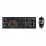 Kit Tastatura+Mouse A4tech Tastatura KRS-85 + Mouse OP-720-B USB Black KRS-8572-USB