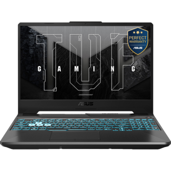 Laptop ASUS Gaming 15.6'' TUF A15 FA506NCG, FHD 144Hz, Procesor AMD Ryzen 7 7445HS (16M Cache, up to 4.7 GHz), 16GB DDR5, 512GB SSD, GeForce RTX 3050 4GB, No OS, Graphite Black FA506NCG-HN272