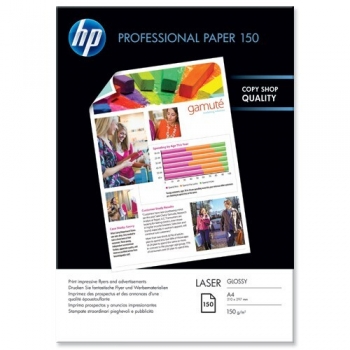 Hartie Foto HP CG965A Professional Glossy Laser Paper Dimensiune:A4 Numar coli: 150