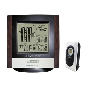 ESPERANZA EWS101 Multifuncional Weather Station with Wireless Outdoor Sensor [C9741091]