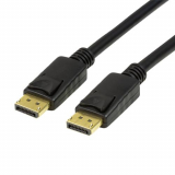 Cablu Logilink CV0119, Displayport - Displayport, 1m, negru