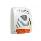 Sirena de exterior autoalimentata cu flash Bentel CALL Carcasa dubla policarbonat + metal