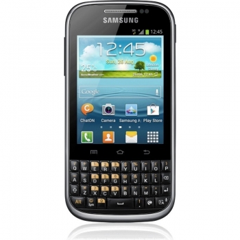 Telefon Mobil Samsung Galaxy Chat B5330 Black 850 MHz memorie interna 4GB Android v4.0 SAMB5330BLK
