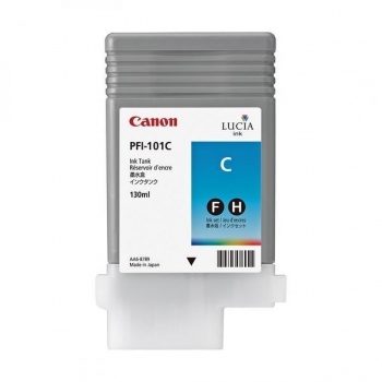 Pigment Ink Tank Canon PFI-101C Cyan 130 ml for iPF5X00, iPF6100 CF0884B001AA