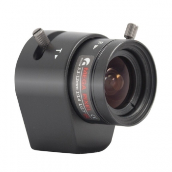 Lentila auto iris LC-RV03312D.IR 1/2.7" 3.3-12mm 2MP varifocala montura CS 