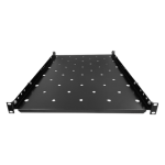 Raft fix pentru rack 19 cu adancime de gabarit de 800 mm, Eco Xcab ECOXCAB-800F.9004