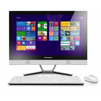 LENOVO IdeaCentre AIO C50-30, 23" FHD, Multi-TOUCH, Intel Core i5-5200U, RAM 4GB DDR3, HDD 1TB 7200RPM, VGA nVidia GF 820A 2GB, DVD-RW, HDMI, WiFi, BT, 2xUSB 3.0, 3xUSB 2.0, 6 in 1 card reader, LAN, HD cam, speaker, DOS, Wireless Keyb. & mouse, B