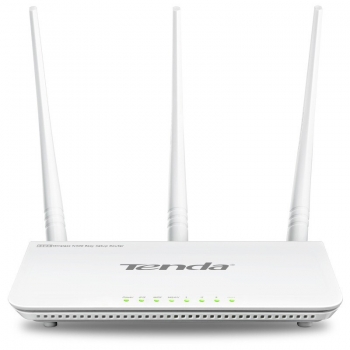 Router Wireless Tenda F303 3xLAN 1xWAN N300Mbps 3 antene fixe