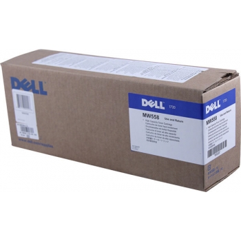 Cartus Toner Dell Return MW558 / 593-10237 Black 6000 Pagini for Dell 1720, 1720DN