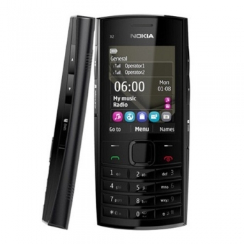 Telefon Mobil Nokia X2-02 Dark Silver Dual SIM NOKX2-02DS