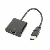 Adaptor Gembird, USB - HDMI, Negru, A-USB3-HDMI-02