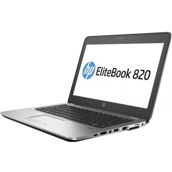 Laptop HP EliteBook 820 G3, 12.5 inch LED FHD UWVA Anti-Glare, Intel Core i5-6200U, video integrat Intel HD Graphics, RAM 8GB (1x8GB) 2133 DDR4, SSD 256GB, no ODD, Card-reader, Boxe integrate Bang <(>&<)> Olufsen, 720p HD webcam, LAN 10/10