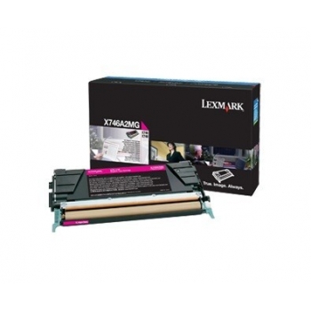 Cartus Toner Lexmark X746A2MG Magenta 7000 Pagini for X746DE, X748DE, X748DTE