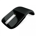 Mouse Wireless Microsoft Arc Touch BlueTrack 2 Butoane 1000 dpi USB Black RVF-00004
