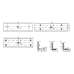 Suport inoxidabil tip ZL pentru electromagnet Yli MBK-180NZL, duraluminiu, aparent