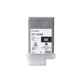 Pigment Ink Tank Canon PFI-102MB Matte Black 130 ml for LP17, LP24, iPF500, iPF6X0, iPF7X0 CF0894B001AA