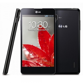 Telefon Mobil LG Optimus G E975 Black 4.7" 768 x 1280 Gorilla Glass 2 Krait Quad-core 1.5 GHz memorie interna 32GB Android 4.1.2 LGE975BLK