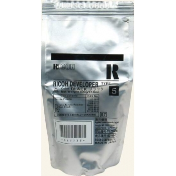 Developer Ricoh Type 5 Black 300000 Pagini for Aficio 340, 350, 355, 450, 455, AP4500 A2309640