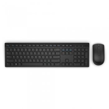 Dell KM636 Wireless Keyboard and Mouse, US International (QWERTY), Black 580-ADFT