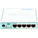 Router MikroTik RB750GR3 cu 5 porturi Gigabit