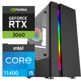 Sistem Bocris Gaming B6 Intel Core i5-11400 RAM 32GB DDR4 SSD 1TB M.2 NVMe nVidia RTX 3060 OC 12GB